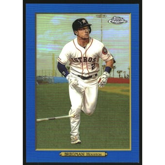 2020 Topps Turkey Red '20 Chrome Blue Refractors #TRC36 Alex Bregman
