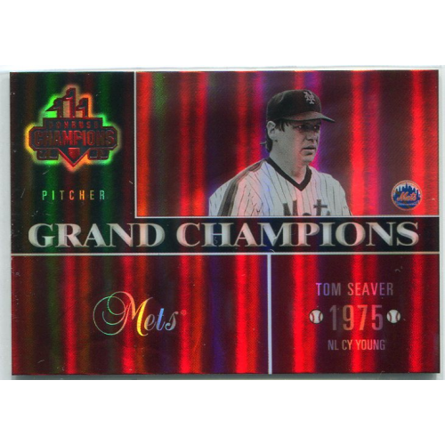 2003 Donruss Champions Grand Champions Holo-Foil #18 Tom Seaver. rookie card picture