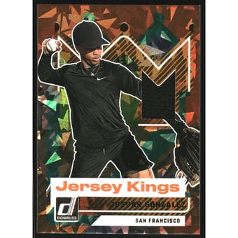 2025 Donruss Jersey Kings Orange Ice #4 Josuar Gonzalez