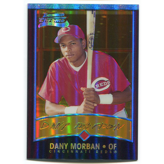 2001 Bowman Chrome Gold Refractors #193 Dany Morban