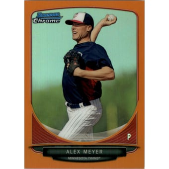 2013 Bowman Chrome Draft Top Prospects Orange Refractors #TP43 Alex Meyer