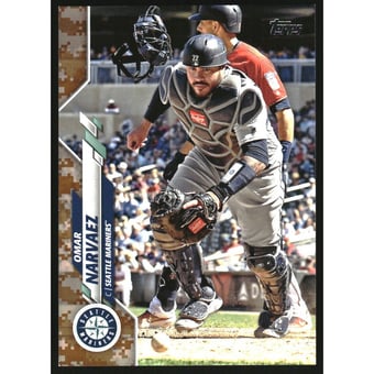 2020 Topps Memorial Day Camo #318 Omar Narvaez