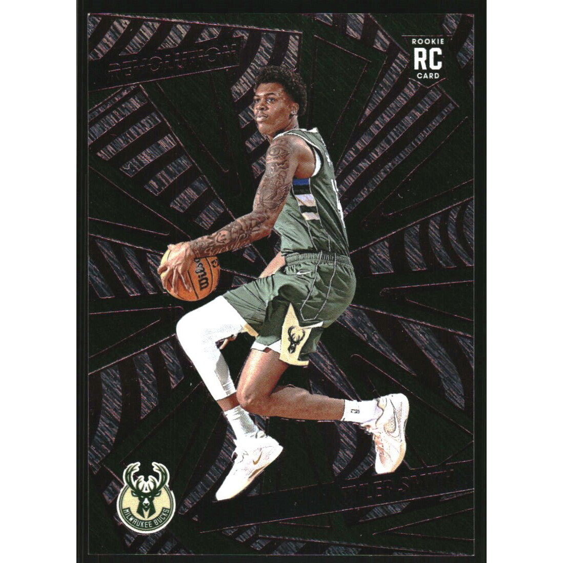 2024-25 Panini Revolution Pink Storm #128 Tyler Smith. rookie card picture