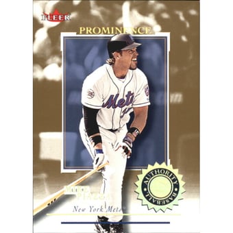 2001 Fleer Authority Prominence 125/75 #42 Mike Piazza
