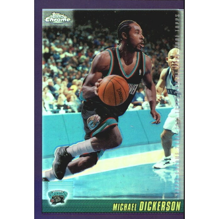 2000-01 Topps Chrome Refractors #130 Michael Dickerson. rookie card picture
