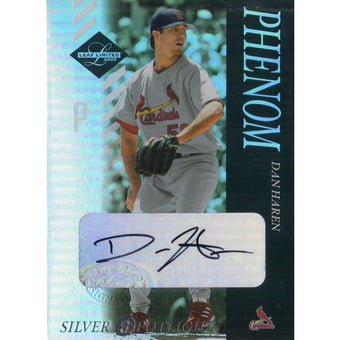 2003 Leaf Limited Silver Spotlight #204 Dan Haren PH AU