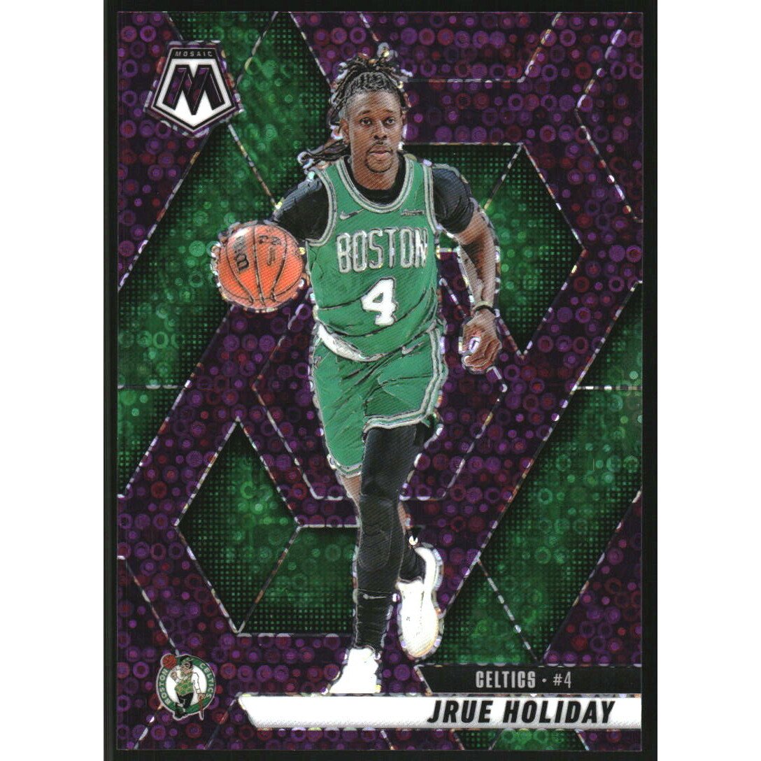 2024-25 Panini Mosaic Mosaic Fast Break Purple #196 Jrue Holiday. rookie card picture