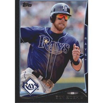 2014 Topps Black #336 Ben Zobrist