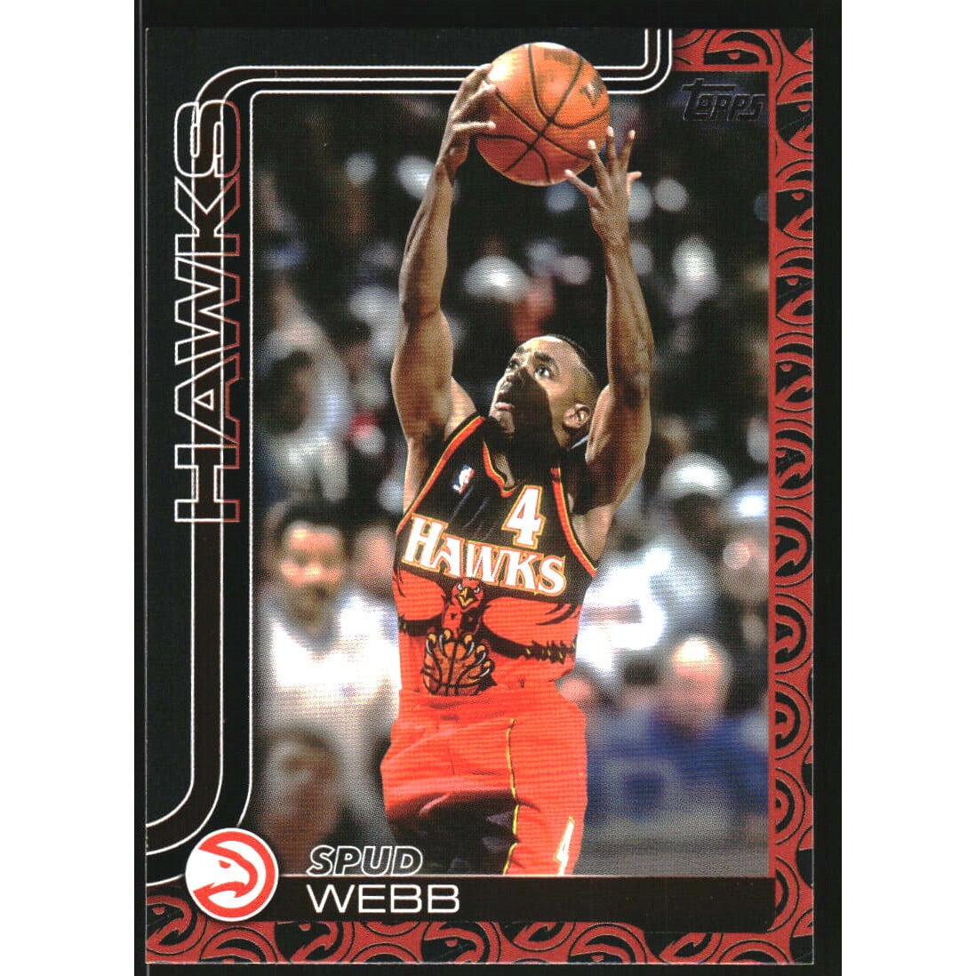2025-26 Topps Team Color Border #266 Spud Webb. rookie card picture