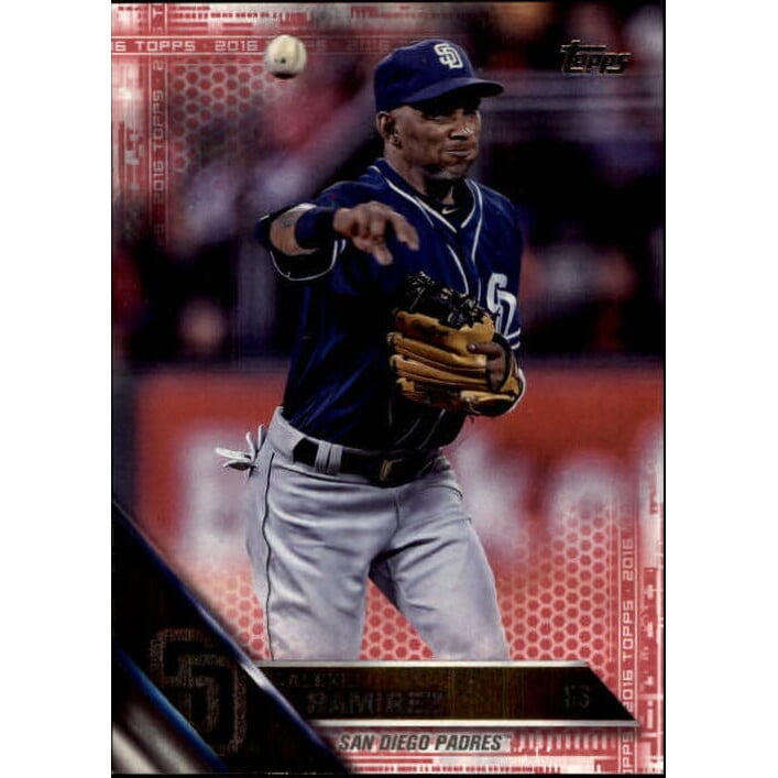 2016 Topps Update Pink #US16 Alexei Ramirez. rookie card picture