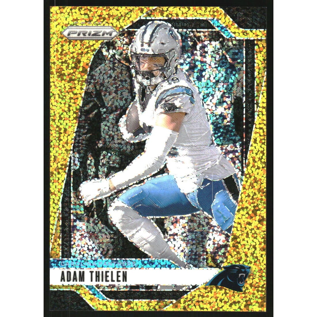 2024 Panini Prizm Prizms Gold Sparkle #39 Adam Thielen. rookie card picture