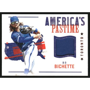 2022 Panini Chronicles America's Pastime Swatches Red #29 Bo Bichette