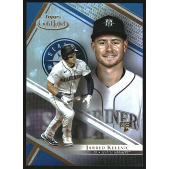 2021 Topps Gold Label Class 1 Blue #81 Jarred Kelenic