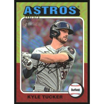 2024 Topps Heritage Chrome Refractors #304 Kyle Tucker