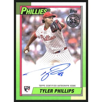 2025 Topps '90 Topps Autographs #90ATP Tyler Phillips