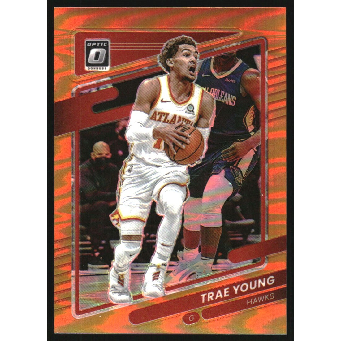 2021-22 Donruss Optic Orange #51 Trae Young 2021-22 Donruss Optic Orange #51 Trae Young