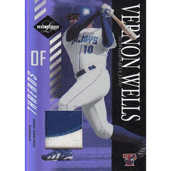 2003 Leaf Limited Threads Prime #15 Vernon Wells