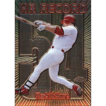 1999 Topps Chrome #220CC Mark McGwire HR 54