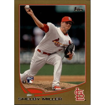 2013 Topps Mini Gold #305 Shelby Miller