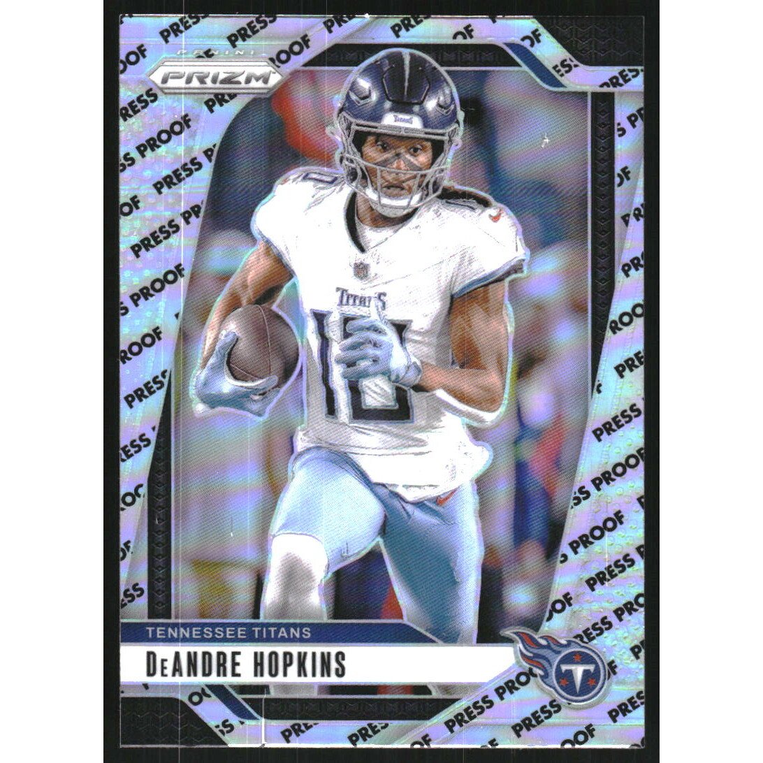 2024 Panini Prizm Prizms Press Proof #279 DeAndre Hopkins. rookie card picture