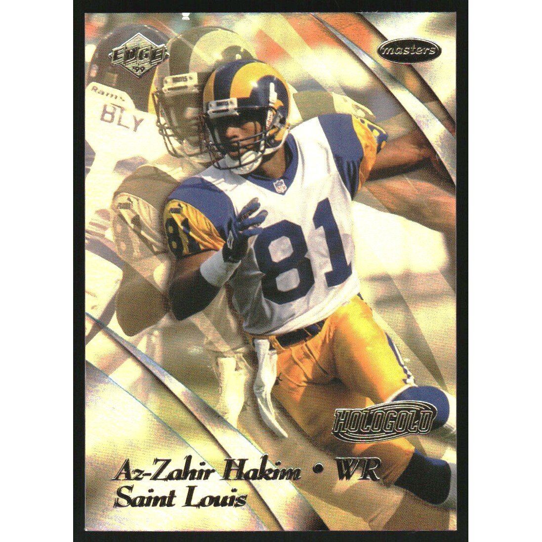 1999 Collector's Edge Masters HoloGold #155 Az-Zahir Hakim