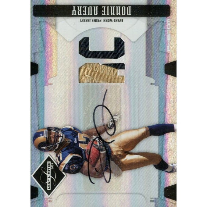 2008 Leaf Limited #309 Donnie Avery JSY AU RC