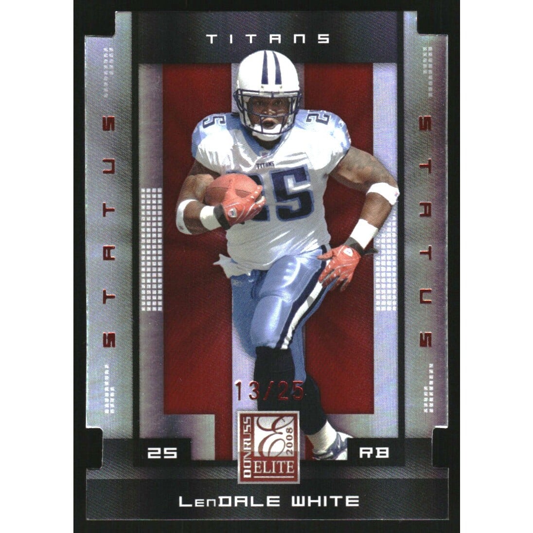 2008 Donruss Elite Status #96 LenDale White/25. rookie card picture
