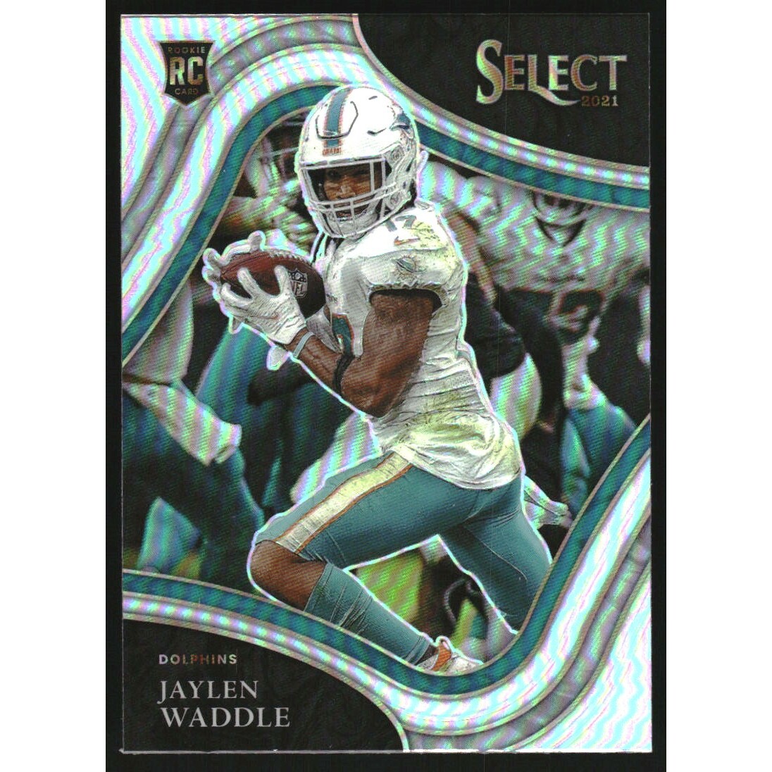 2021 Select Prizm Silver #348 Jaylen Waddle 2021 Select Prizm Silver #348 Jaylen Waddle