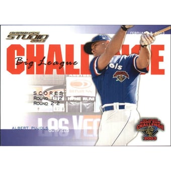 2003 Studio Big League Challenge Proofs #BLC29 Albert Pujols 03