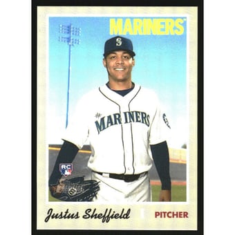 2019 Topps Heritage Mini #525 Justus Sheffield