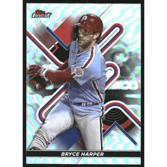 2022 Finest Refractors #79 Bryce Harper