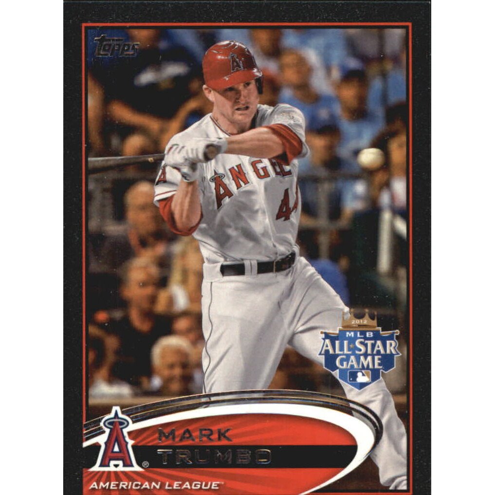 2012 Topps Update Black #US10 Mark Trumbo. rookie card picture
