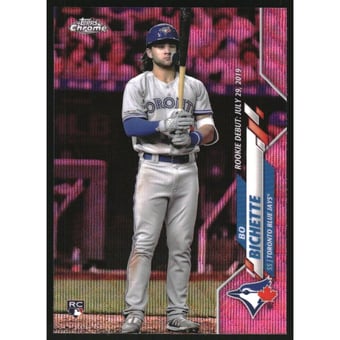 2020 Topps Chrome Update Pink Wave Refractors #U51 Bo Bichette