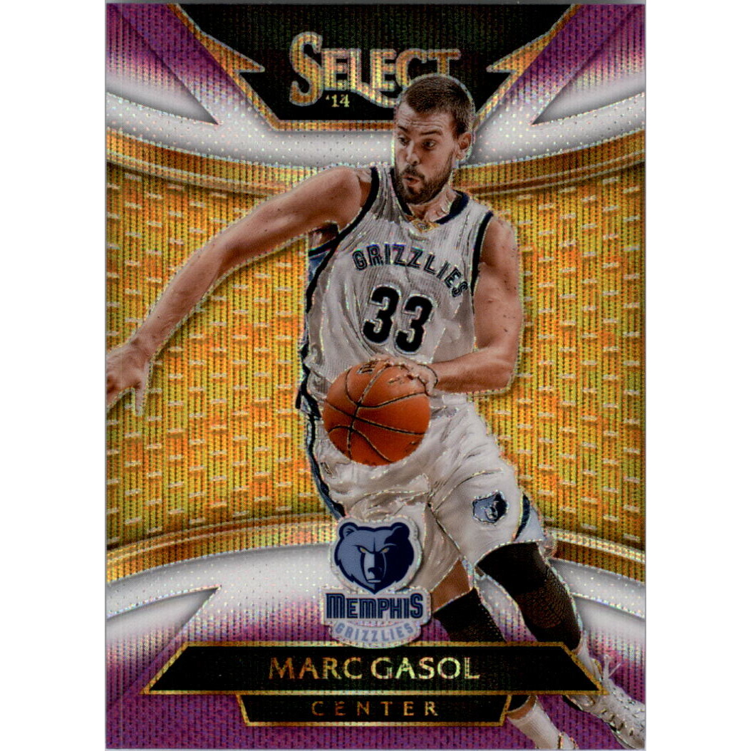 2014-15 Select Prizms Purple and White #264 Marc Gasol COU 2014-15 Select Prizms Purple and White #264 Marc Gasol COU