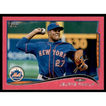 2014 Topps Mini Pink #376 Jeurys Familia