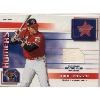 2002 Leaf Rookies and Stars BLC Homers #26 Mike Piazza Rd 2 HR 1
