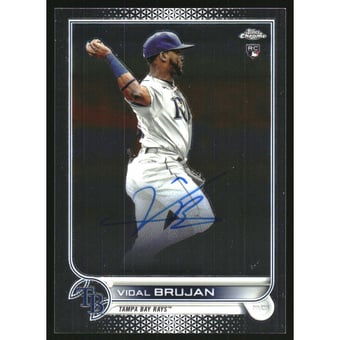 2022 Topps Chrome Rookie Autographs #RAVB Vidal Brujan