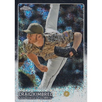 2015 Topps Update Chrome Black Refractors #US237 Craig Kimbrel