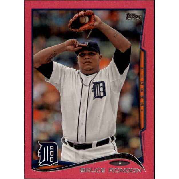 2014 Topps Mini Pink #160 Bruce Rondon. rookie card picture