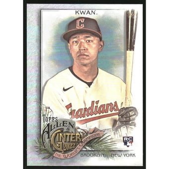 2022 Topps Allen and Ginter Silver Portrait #245 Steven Kwan