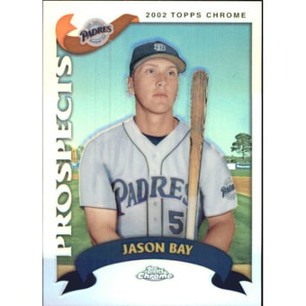 2002 Topps Chrome Traded Refractors #T227 Jason Bay