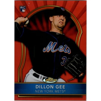 2011 Finest Red Refractors #79 Dillon Gee