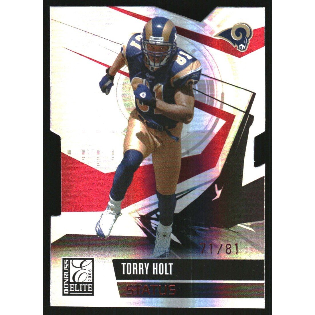 2006 Donruss Elite Status #91 Torry Holt/81. rookie card picture