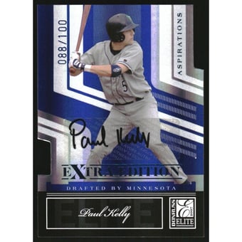 2007 Donruss Elite Extra Edition Signature Aspirations #36 Paul Kelly/100