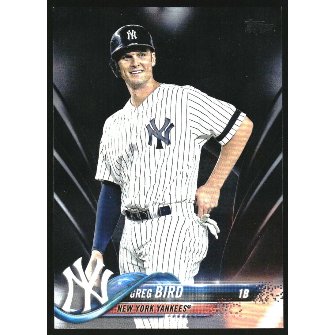 2018 Topps Black #515 Greg Bird. rookie card picture