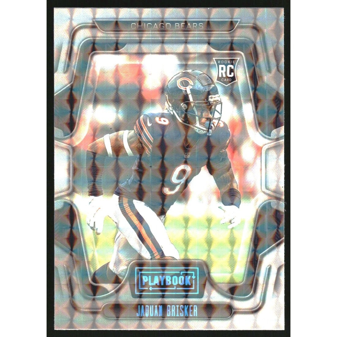 2022 Panini Playbook Mosaic #178 Jaquan Brisker. rookie card picture