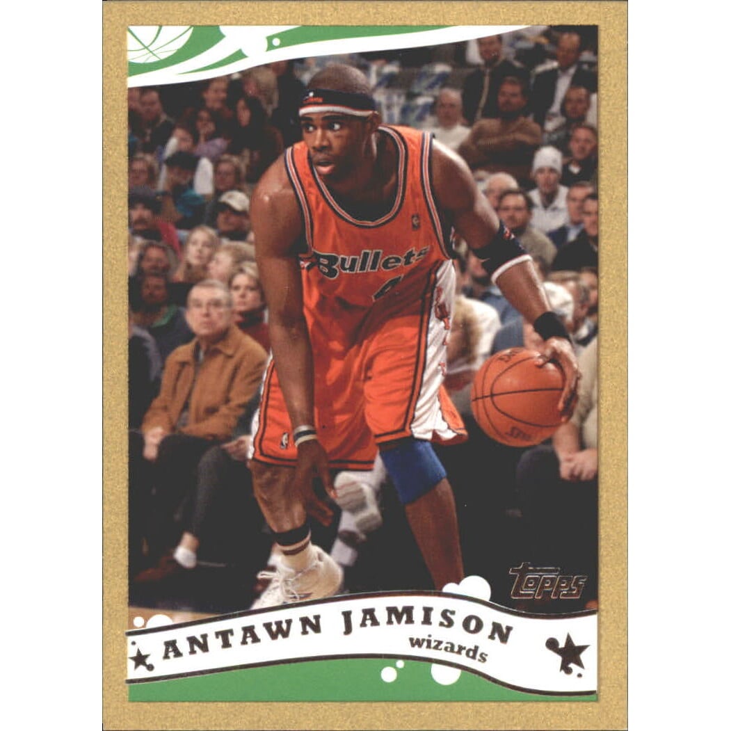 2005-06 Topps Gold #23 Antawn Jamison. rookie card picture