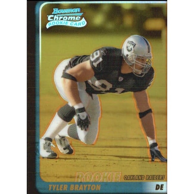 2003 Bowman Chrome Gold Refractors #220 Tyler Brayton
