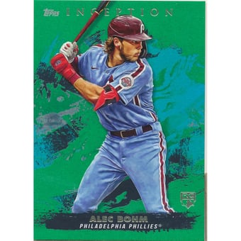 2021 Topps Inception Green #39 Alec Bohm