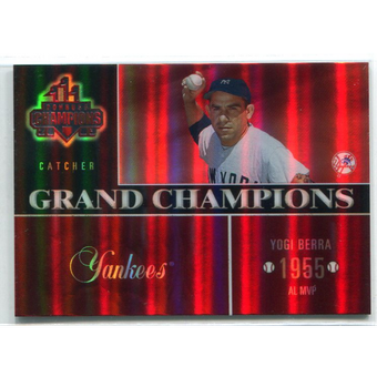2003 Donruss Champions Grand Champions Holo-Foil #20 Yogi Berra